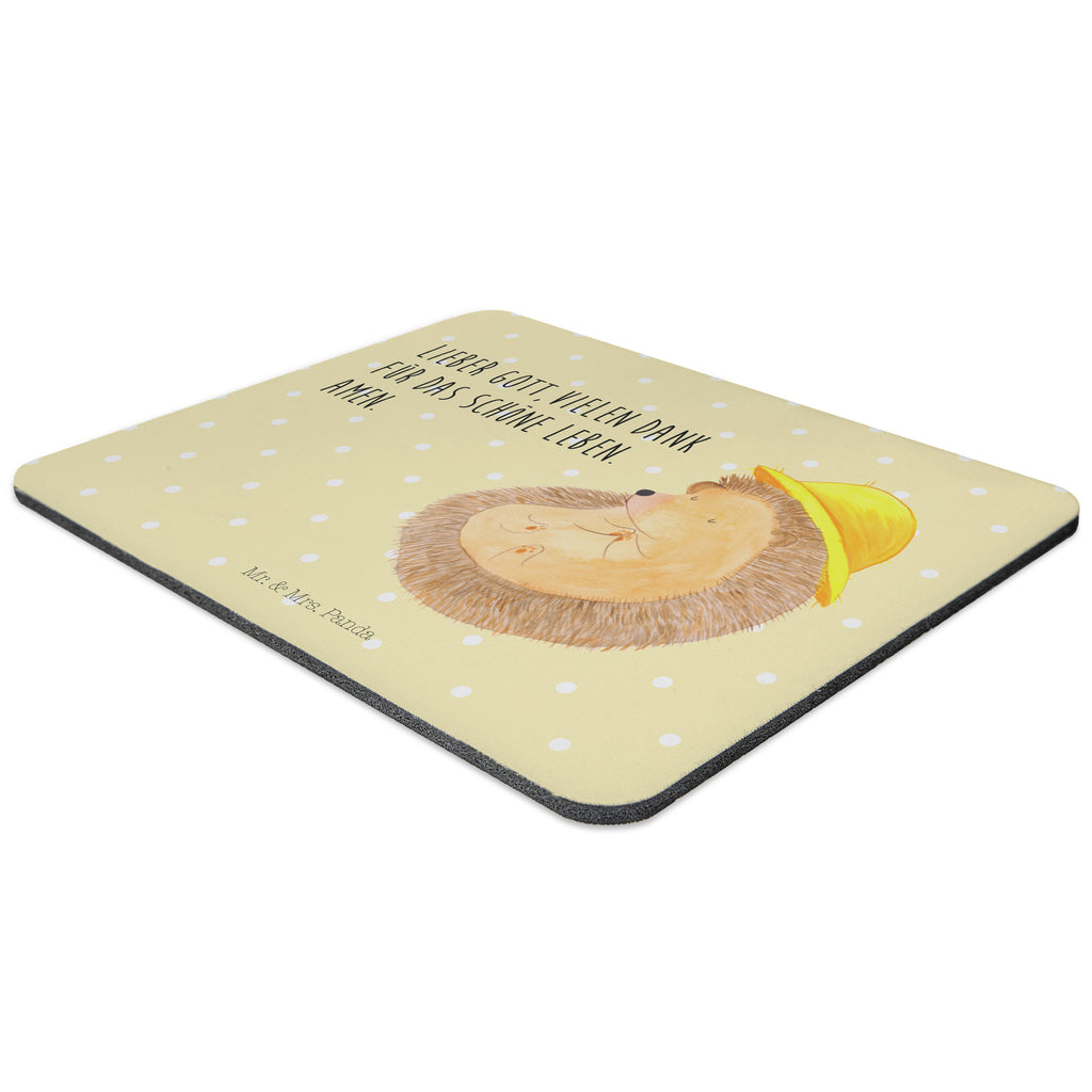 Mauspad Igel betet Mousepad, Computer zubehör, Büroausstattung, PC Zubehör, Arbeitszimmer, Mauspad, Einzigartiges Mauspad, Designer Mauspad, Tiermotive, Gute Laune, lustige Sprüche, Tiere, Igel, Igel mit Hut, Sonnenhut, Gott, Amen, beten, Leben, Dankbarkeit, Dankbar sein, dankbar, genießen