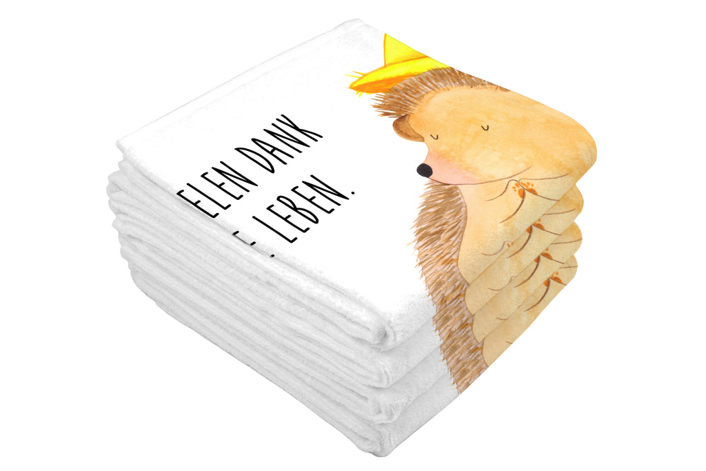 Gäste Handtuch Igel betet Gästetuch, Reisehandtuch, Sport Handtuch, Frottier, Kinder Handtuch, Tiermotive, Gute Laune, lustige Sprüche, Tiere, Igel, Igel mit Hut, Sonnenhut, Gott, Amen, beten, Leben, Dankbarkeit, Dankbar sein, dankbar, genießen