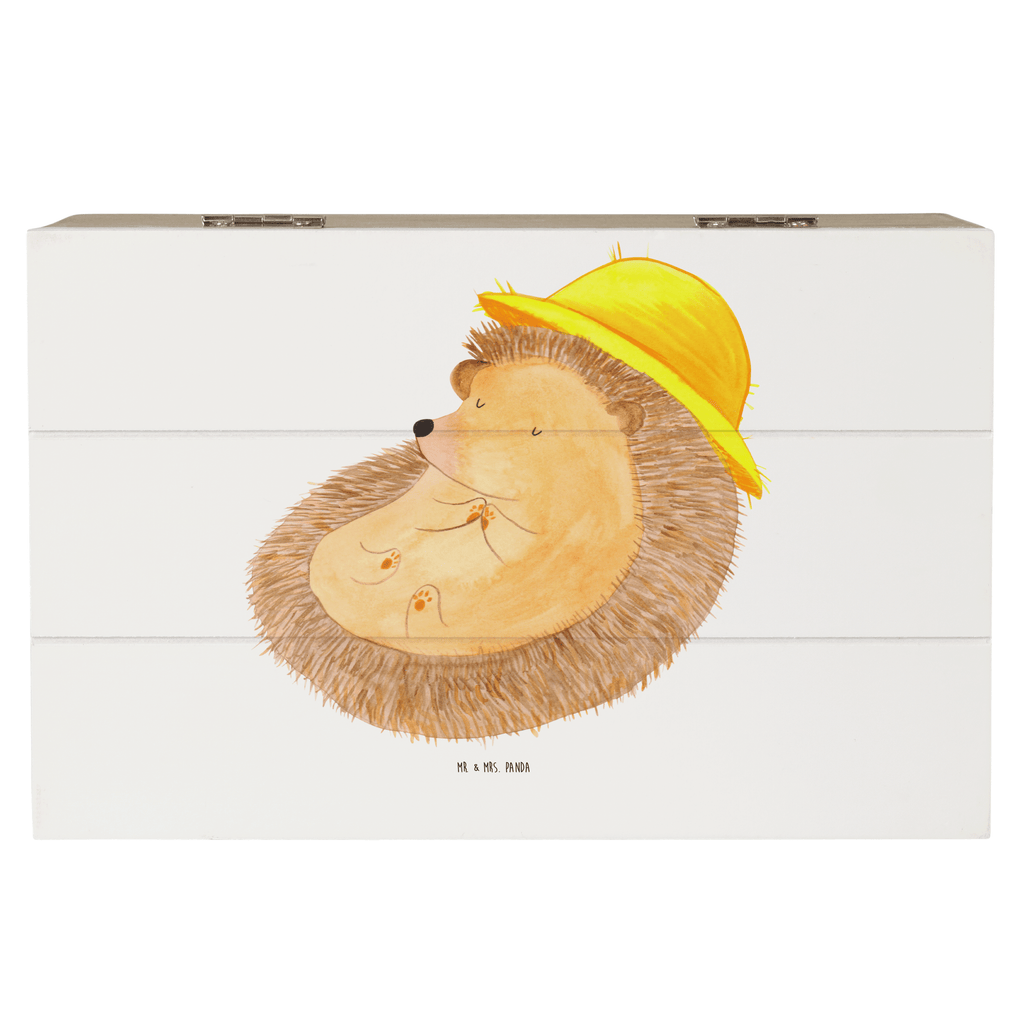 Holzkiste Igel betet Holzkiste, Kiste, Schatzkiste, Truhe, Schatulle, XXL, Erinnerungsbox, Erinnerungskiste, Dekokiste, Aufbewahrungsbox, Tiermotive, Gute Laune, lustige Sprüche, Tiere, Igel, Igel mit Hut, Sonnenhut, Gott, Amen, beten, Leben, Dankbarkeit, Dankbar sein, dankbar, genießen