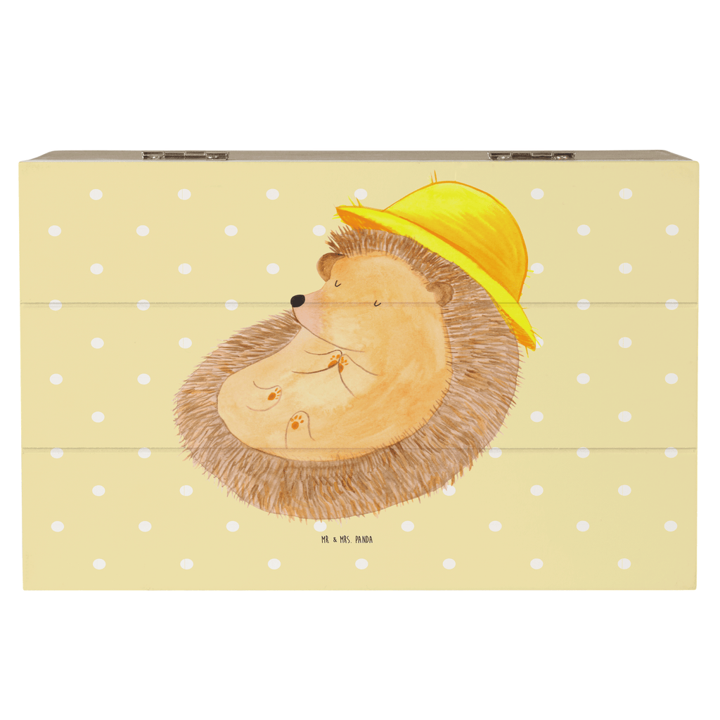 Holzkiste Igel betet Holzkiste, Kiste, Schatzkiste, Truhe, Schatulle, XXL, Erinnerungsbox, Erinnerungskiste, Dekokiste, Aufbewahrungsbox, Tiermotive, Gute Laune, lustige Sprüche, Tiere, Igel, Igel mit Hut, Sonnenhut, Gott, Amen, beten, Leben, Dankbarkeit, Dankbar sein, dankbar, genießen