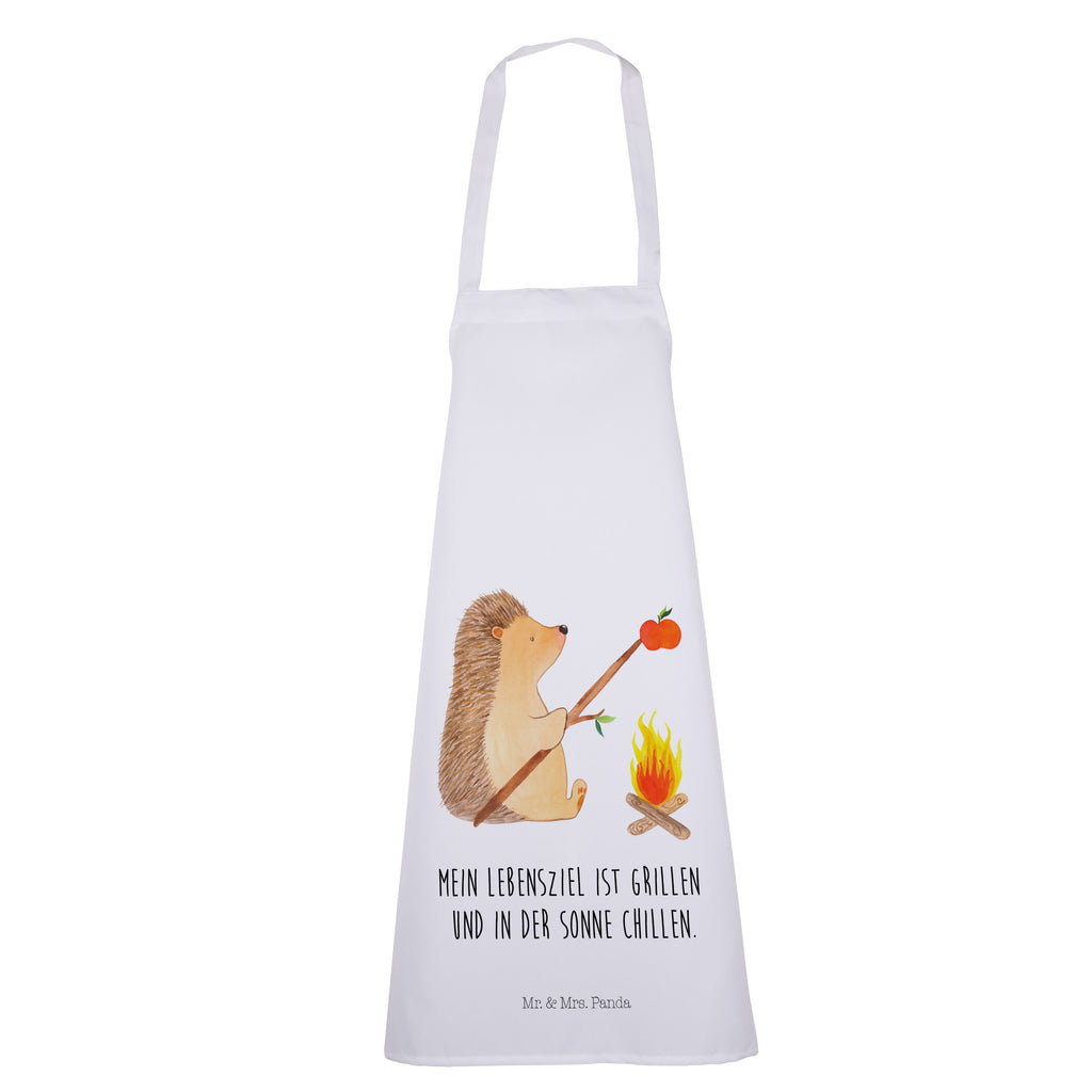 Kochschürze Igel grillt Schürze, Backschürze, Küchenschürze, Grillschürze, Latzschürze, Tiermotive, Gute Laune, lustige Sprüche, Tiere, Igel, Grillen, Ziele, Motivation, arbeitslos, Sinn des Lebens, Spruch