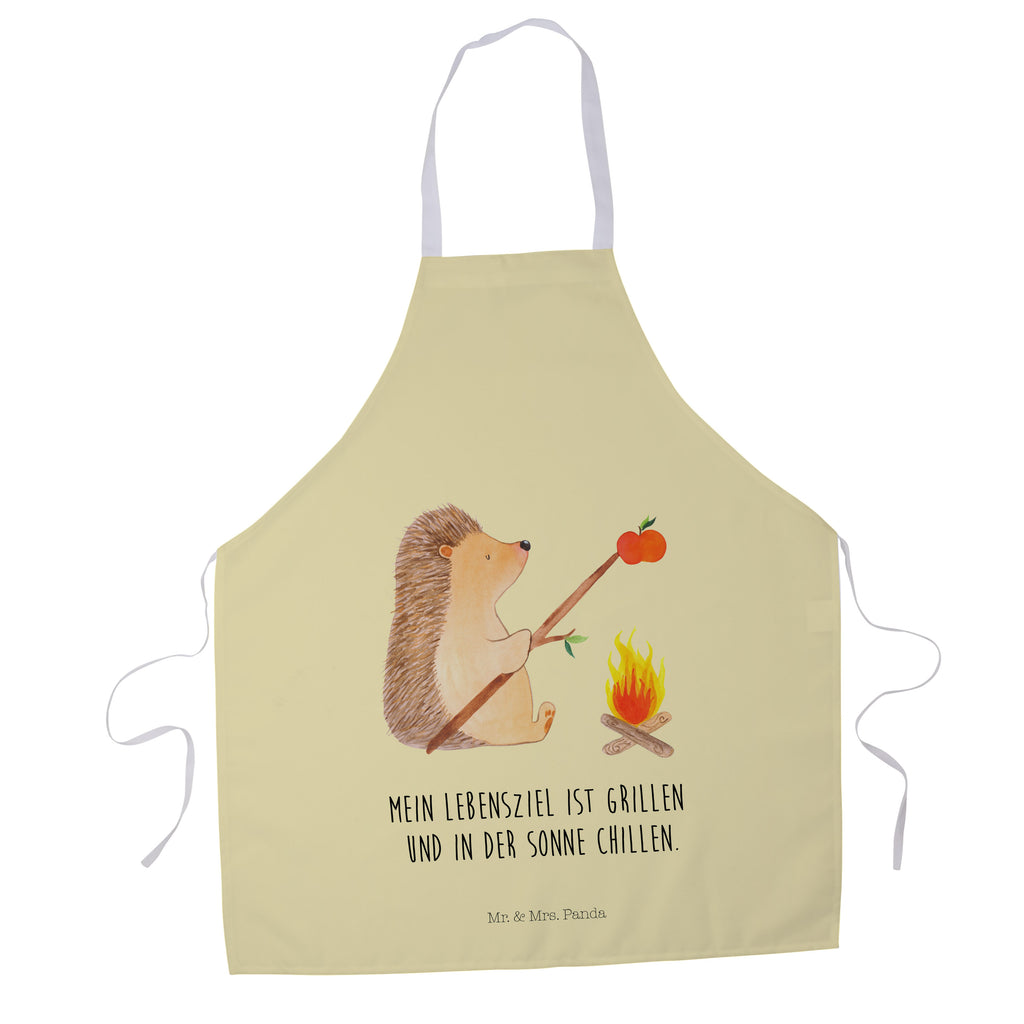 Kochschürze Igel grillt Schürze, Backschürze, Küchenschürze, Grillschürze, Latzschürze, Tiermotive, Gute Laune, lustige Sprüche, Tiere, Igel, Grillen, Ziele, Motivation, arbeitslos, Sinn des Lebens, Spruch
