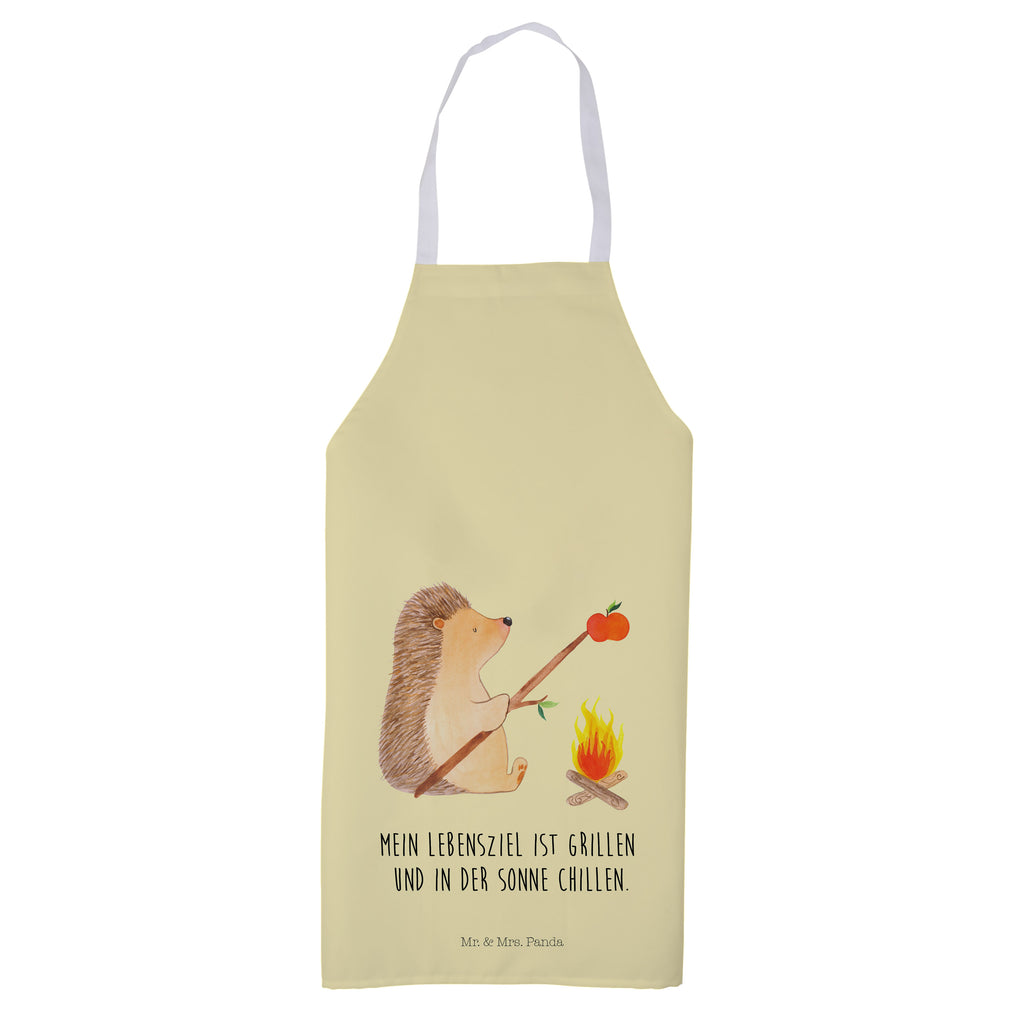 Kochschürze Igel grillt Schürze, Backschürze, Küchenschürze, Grillschürze, Latzschürze, Tiermotive, Gute Laune, lustige Sprüche, Tiere, Igel, Grillen, Ziele, Motivation, arbeitslos, Sinn des Lebens, Spruch