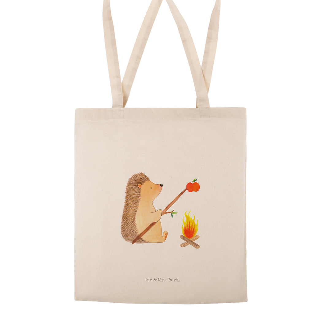 Tragetasche Igel grillt Beuteltasche, Beutel, Einkaufstasche, Jutebeutel, Stoffbeutel, Tiermotive, Gute Laune, lustige Sprüche, Tiere, Igel, Grillen, Ziele, Motivation, arbeitslos, Sinn des Lebens, Spruch