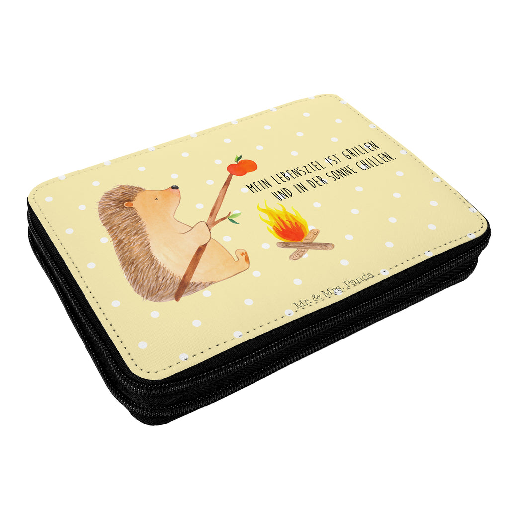 Federmappe Igel grillt Federmappe, Stiftetasche, Stifte Etui, Schule, Einschulung, Geschenk, Kind, Schüler, Schülerin, Stifterolle, Federmäppchen, Motiv, Grundschule, Federmäppchen bedruckt, Büro Stifte Etui, Bestückte Federmappe, Kinder Federmappe, Federmappe Einschulung, Tiermotive, Gute Laune, lustige Sprüche, Tiere, Igel, Grillen, Ziele, Motivation, arbeitslos, Sinn des Lebens, Spruch