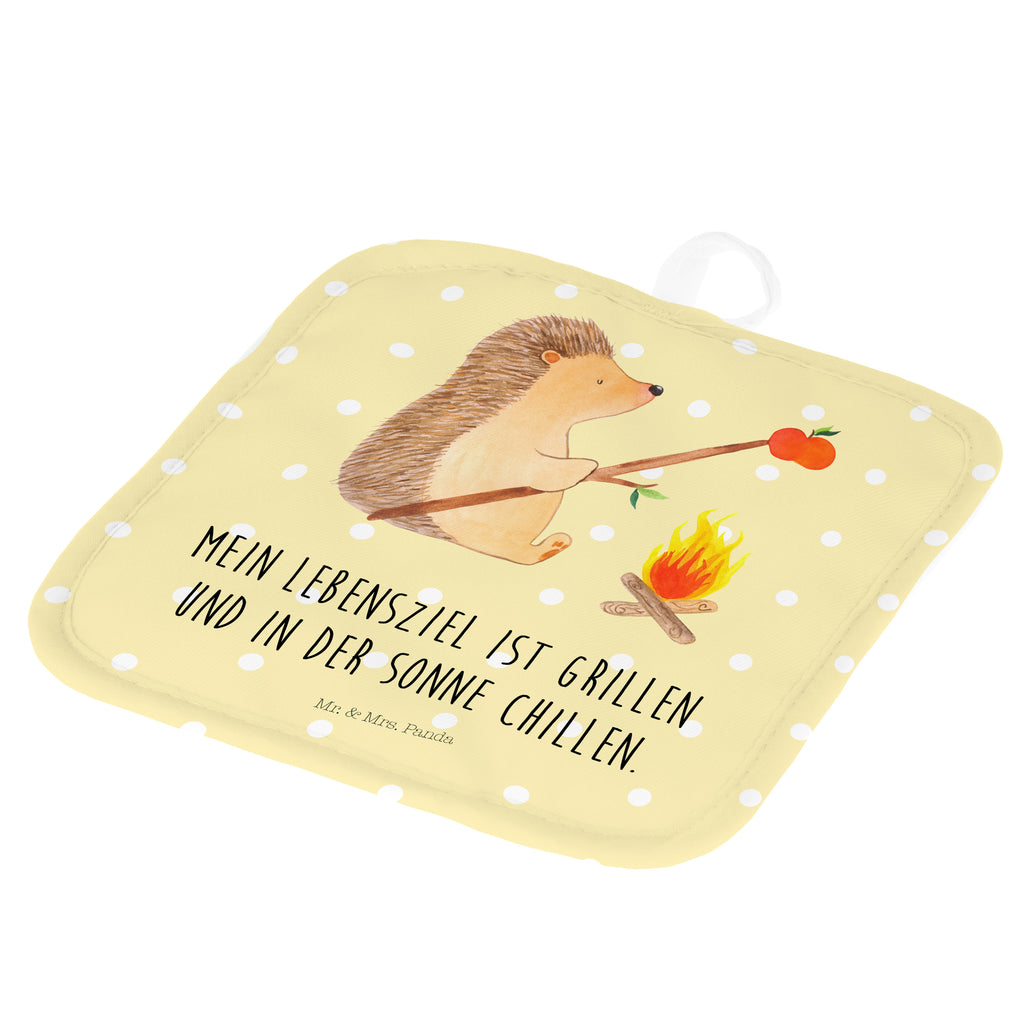 2er Set Topflappen  Igel grillt Topflappen, Topfuntersetzer, Ofenhandschuh, Topflappen Set, Topflappen lustig, Topflappen mit Spruch, Tiermotive, Gute Laune, lustige Sprüche, Tiere, Igel, Grillen, Ziele, Motivation, arbeitslos, Sinn des Lebens, Spruch