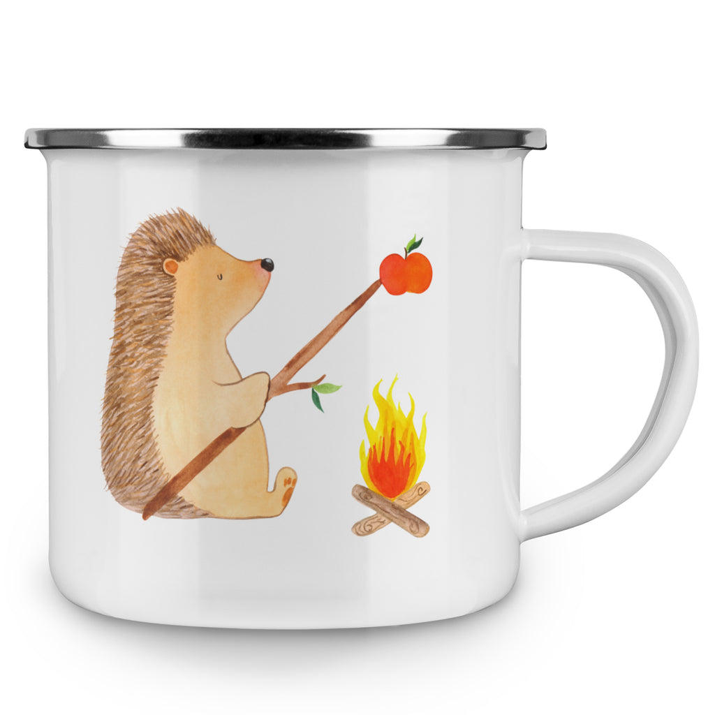 Camping Emaille Tasse Igel grillt Campingtasse, Trinkbecher, Metalltasse, Outdoor Tasse, Emaille Trinkbecher, Blechtasse Outdoor, Emaille Campingbecher, Edelstahl Trinkbecher, Metalltasse für Camping, Kaffee Blechtasse, Camping Tasse Metall, Tiermotive, Gute Laune, lustige Sprüche, Tiere, Igel, Grillen, Ziele, Motivation, arbeitslos, Sinn des Lebens, Spruch