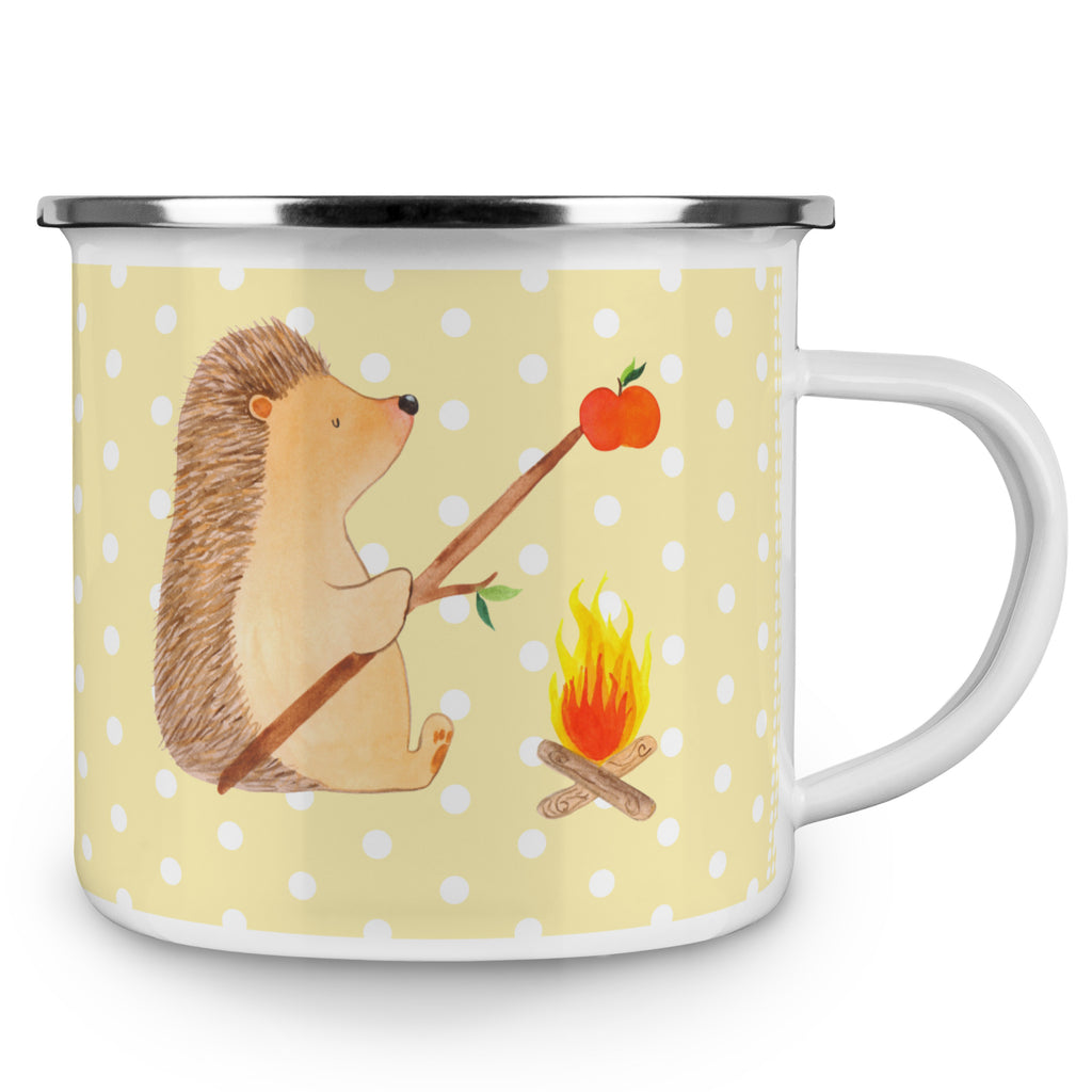 Camping Emaille Tasse Igel grillt Campingtasse, Trinkbecher, Metalltasse, Outdoor Tasse, Emaille Trinkbecher, Blechtasse Outdoor, Emaille Campingbecher, Edelstahl Trinkbecher, Metalltasse für Camping, Kaffee Blechtasse, Camping Tasse Metall, Tiermotive, Gute Laune, lustige Sprüche, Tiere, Igel, Grillen, Ziele, Motivation, arbeitslos, Sinn des Lebens, Spruch
