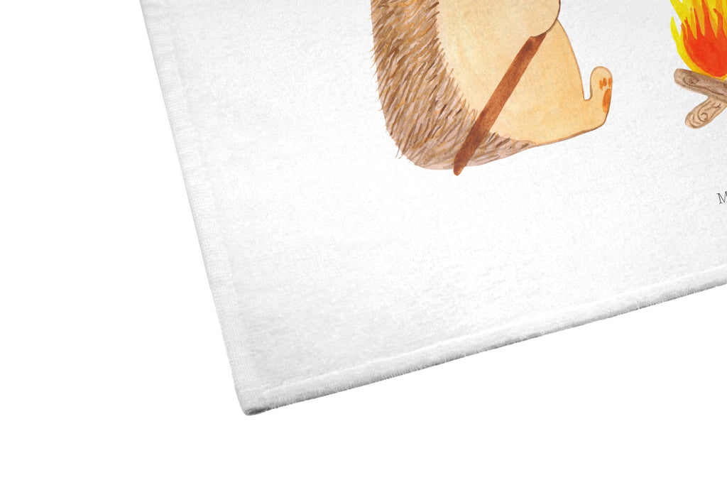 Gäste Handtuch Igel grillt Gästetuch, Reisehandtuch, Sport Handtuch, Frottier, Kinder Handtuch, Tiermotive, Gute Laune, lustige Sprüche, Tiere, Igel, Grillen, Ziele, Motivation, arbeitslos, Sinn des Lebens, Spruch