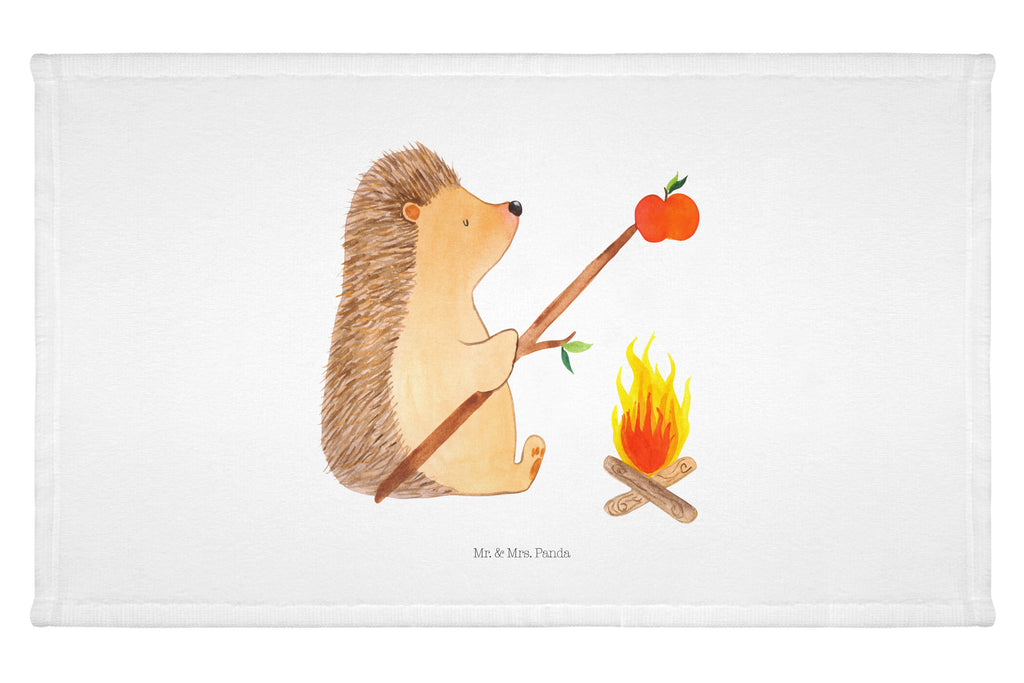 Gäste Handtuch Igel grillt Gästetuch, Reisehandtuch, Sport Handtuch, Frottier, Kinder Handtuch, Tiermotive, Gute Laune, lustige Sprüche, Tiere, Igel, Grillen, Ziele, Motivation, arbeitslos, Sinn des Lebens, Spruch