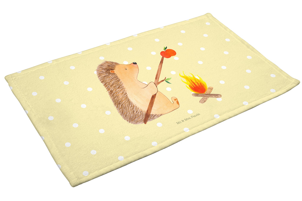 Gäste Handtuch Igel grillt Gästetuch, Reisehandtuch, Sport Handtuch, Frottier, Kinder Handtuch, Tiermotive, Gute Laune, lustige Sprüche, Tiere, Igel, Grillen, Ziele, Motivation, arbeitslos, Sinn des Lebens, Spruch