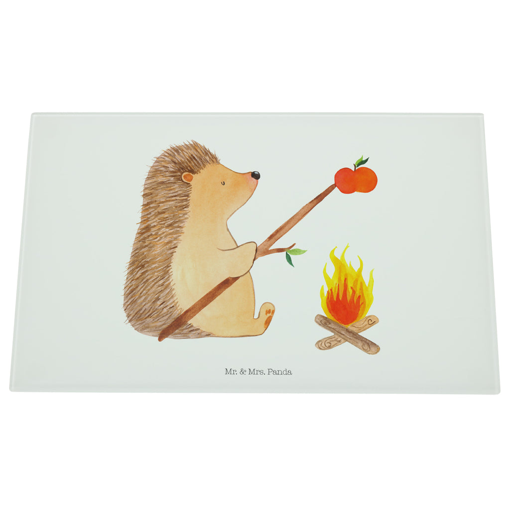 Medium Glas Schneidbrett Igel grillt Glasschneidebrett, Schneidebrett, Tiermotive, Gute Laune, lustige Sprüche, Tiere, Igel, Grillen, Ziele, Motivation, arbeitslos, Sinn des Lebens, Spruch