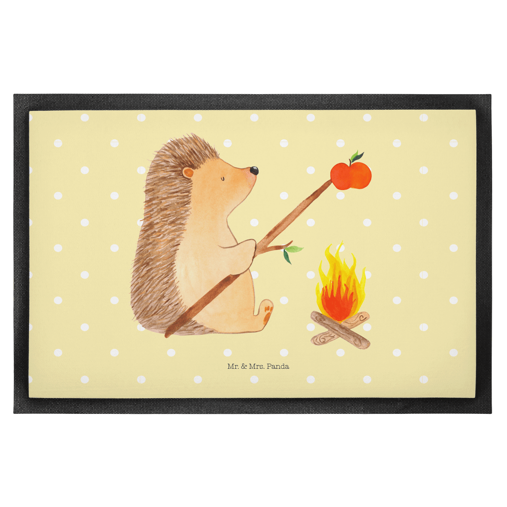 Fußmatte Igel grillt Türvorleger, Schmutzmatte, Fußabtreter, Matte, Schmutzfänger, Fußabstreifer, Schmutzfangmatte, Türmatte, Motivfußmatte, Haustürmatte, Vorleger, Tiermotive, Gute Laune, lustige Sprüche, Tiere, Igel, Grillen, Ziele, Motivation, arbeitslos, Sinn des Lebens, Spruch