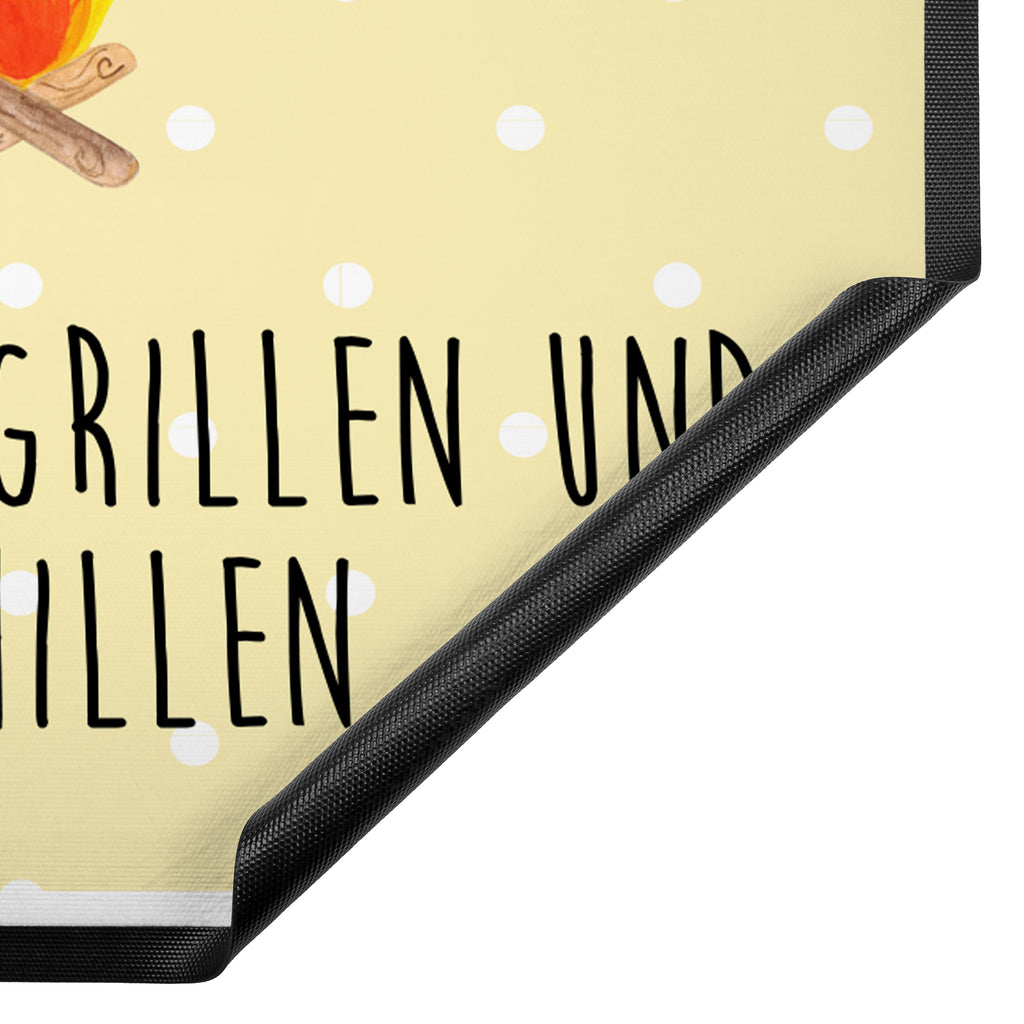 Fußmatte Igel grillt Türvorleger, Schmutzmatte, Fußabtreter, Matte, Schmutzfänger, Fußabstreifer, Schmutzfangmatte, Türmatte, Motivfußmatte, Haustürmatte, Vorleger, Tiermotive, Gute Laune, lustige Sprüche, Tiere, Igel, Grillen, Ziele, Motivation, arbeitslos, Sinn des Lebens, Spruch