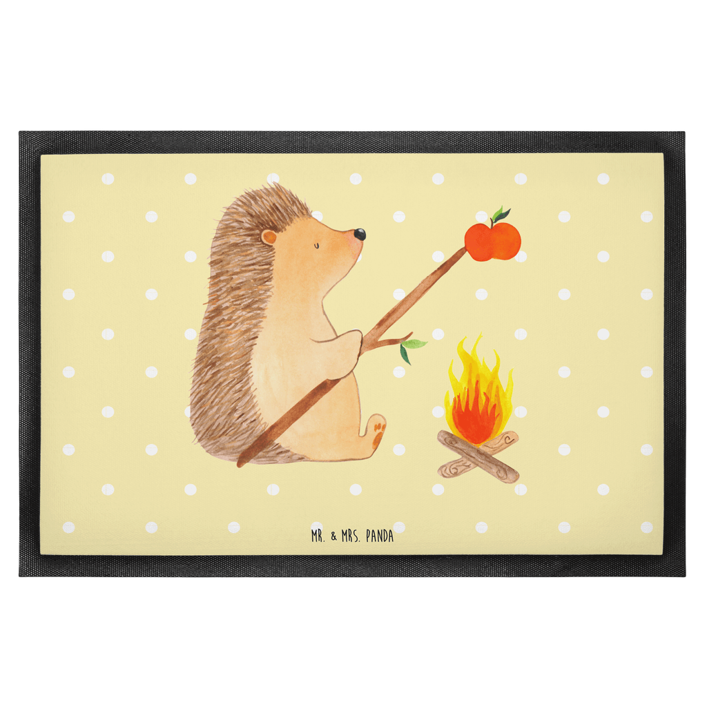 Fußmatte Igel grillt Türvorleger, Schmutzmatte, Fußabtreter, Matte, Schmutzfänger, Fußabstreifer, Schmutzfangmatte, Türmatte, Motivfußmatte, Haustürmatte, Vorleger, Tiermotive, Gute Laune, lustige Sprüche, Tiere, Igel, Grillen, Ziele, Motivation, arbeitslos, Sinn des Lebens, Spruch