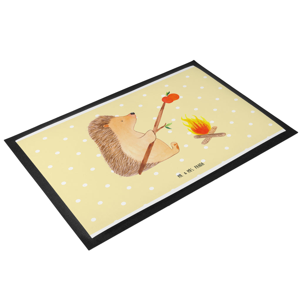 Fußmatte Igel grillt Türvorleger, Schmutzmatte, Fußabtreter, Matte, Schmutzfänger, Fußabstreifer, Schmutzfangmatte, Türmatte, Motivfußmatte, Haustürmatte, Vorleger, Tiermotive, Gute Laune, lustige Sprüche, Tiere, Igel, Grillen, Ziele, Motivation, arbeitslos, Sinn des Lebens, Spruch