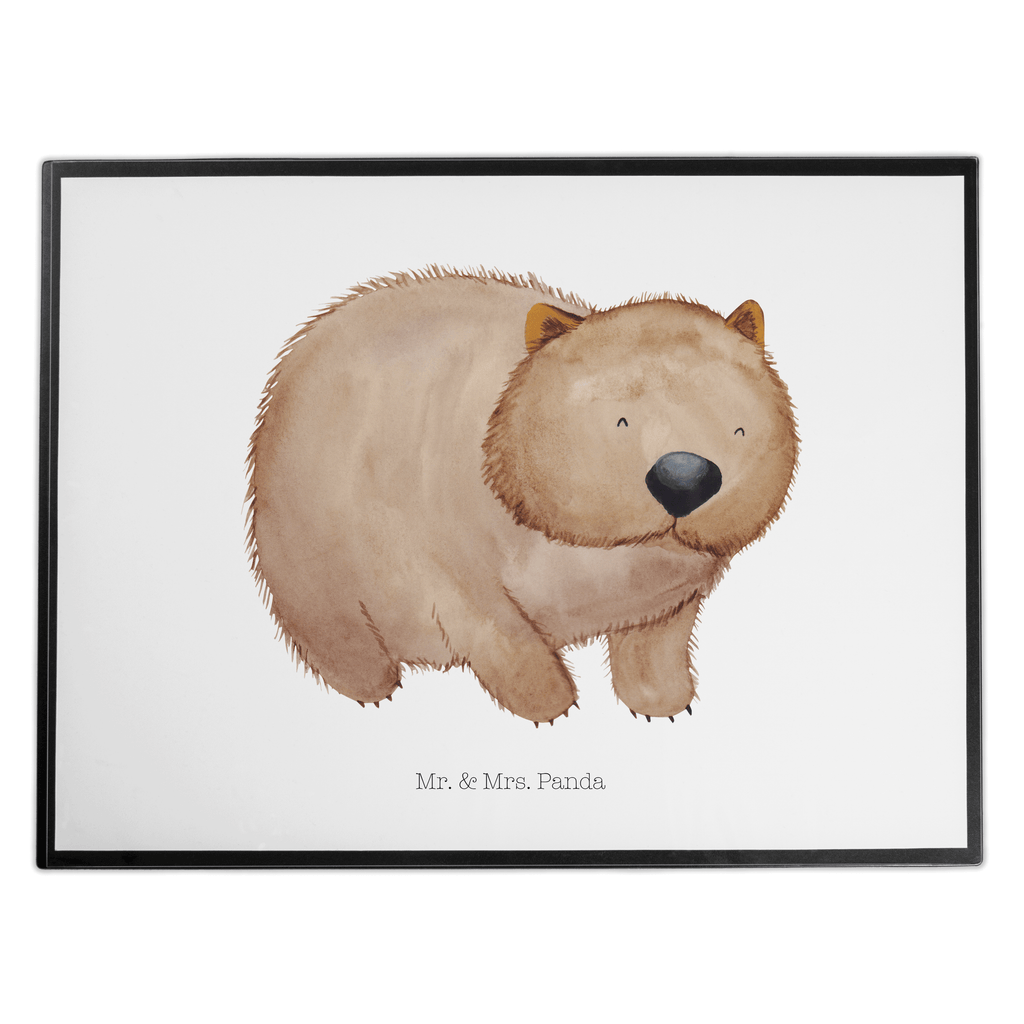 Schreibtischunterlage Wombat Schreibunterlage, Schreibtischauflage, Bürobedarf, Büroartikel, Schreibwaren, Schreibtisch Unterlagen, Schreibtischunterlage Groß, Tiermotive, Gute Laune, lustige Sprüche, Tiere, Wombat, Das Leben ist schön, Motivation, Spruch, Australien