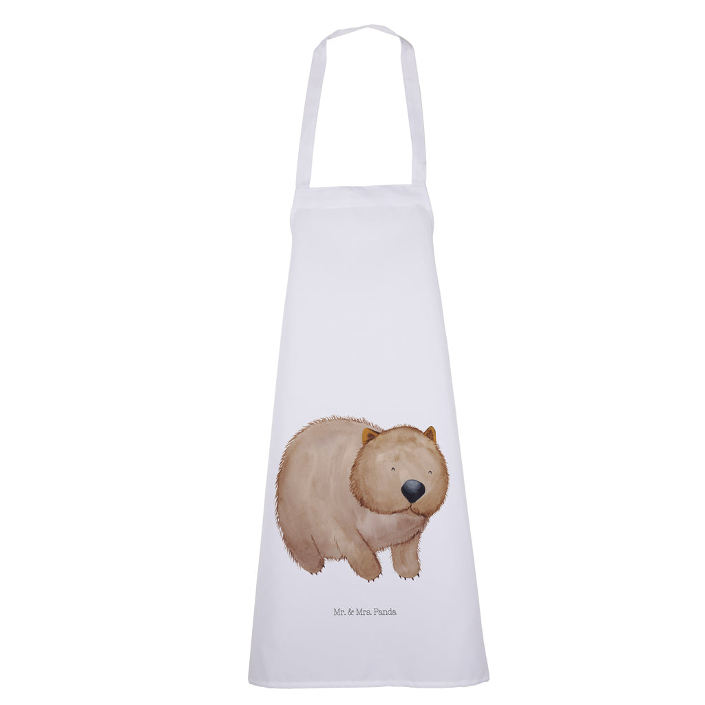 Kochschürze Wombat Schürze, Backschürze, Küchenschürze, Grillschürze, Latzschürze, Tiermotive, Gute Laune, lustige Sprüche, Tiere, Wombat, Das Leben ist schön, Motivation, Spruch, Australien
