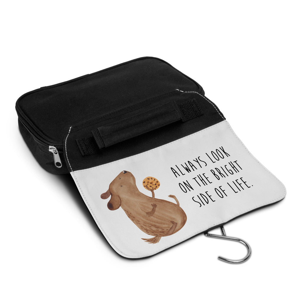 Kulturbeutel Hund Keks Kulturbeutel, Zum Aufhängen, Waschtasche, Kosmetiktasche, Damen, Herren, Aufbewahrungstasche, Schminktasche, Kosmetikbeutel, Organizer, Kulturtasche, Schminkutensil, Hund, Hundemotiv, Haustier, Hunderasse, Tierliebhaber, Hundebesitzer, Sprüche, Hundekekse, Leckerli, Hundeleckerli, Hundesnacks
