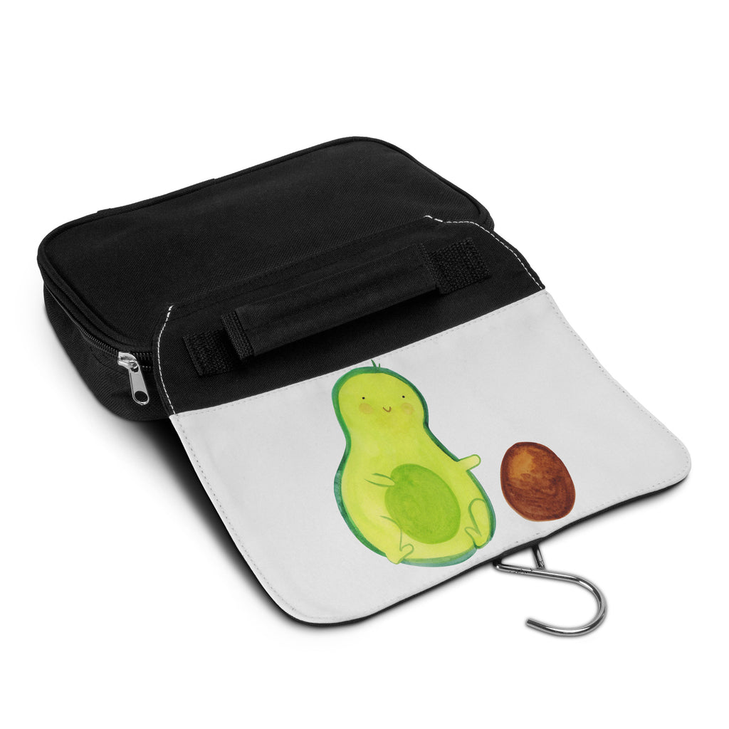 Kulturbeutel Avocado rollt Kern Kulturbeutel, Zum Aufhängen, Waschtasche, Kosmetiktasche, Damen, Herren, Aufbewahrungstasche, Schminktasche, Kosmetikbeutel, Organizer, Kulturtasche, Schminkutensil, Avocado, Veggie, Vegan, Gesund, Avocados, Schwanger, Geburt, Geburtstag, Säugling, Kind, erstes Kind, zur Geburt, Schwangerschaft, Babyparty, Baby, große Liebe, Liebe, Love