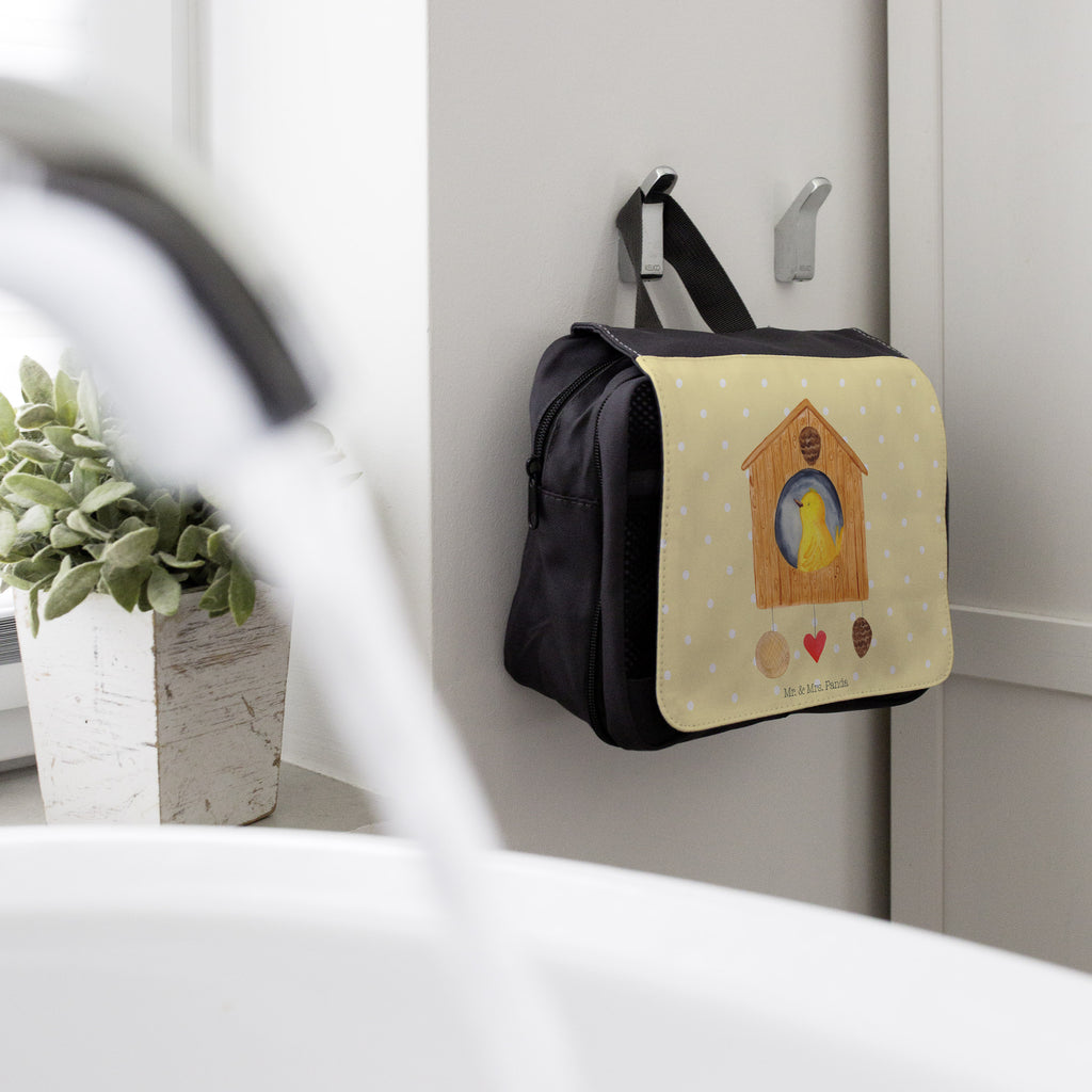 Kulturbeutel Vogelhaus Kulturbeutel, Zum Aufhängen, Waschtasche, Kosmetiktasche, Damen, Herren, Aufbewahrungstasche, Schminktasche, Kosmetikbeutel, Organizer, Kulturtasche, Schminkutensil, Tiermotive, Gute Laune, lustige Sprüche, Tiere, Vogel, Vögel, Vogelhaus, Vogelhäuschen, Home sweet home, Zuhause, Nest, Eigenheim, Familie, Wohnung, Haus, unser Haus, Lieblingsort, Castle