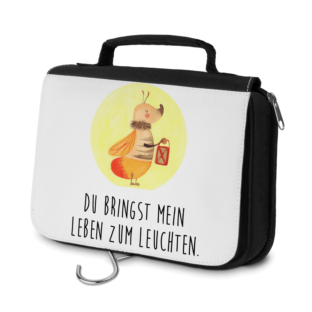 Kulturbeutel Glühwürmchen Kulturbeutel, Zum Aufhängen, Waschtasche, Kosmetiktasche, Damen, Herren, Aufbewahrungstasche, Schminktasche, Kosmetikbeutel, Organizer, Kulturtasche, Schminkutensil, Tiermotive, Gute Laune, lustige Sprüche, Tiere, Glühwürmchen, Glühwurm, Falter, Liebe, Leuchten, magisch, Liebesbeweis, Lieblingsmensch, Verlobung, Heiratsantrag, Jahrestag, Liebesspruch