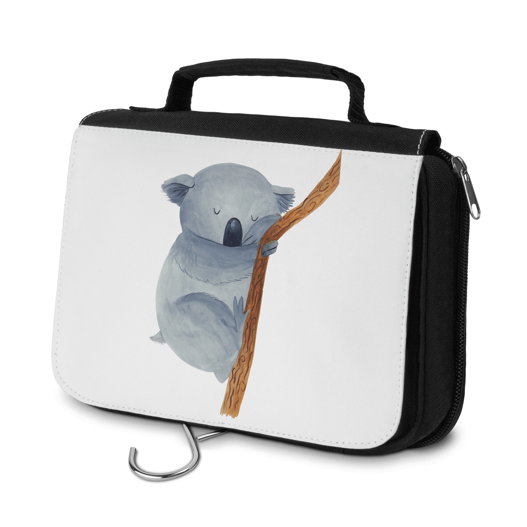 Kulturbeutel Koalabär Kulturbeutel, Zum Aufhängen, Waschtasche, Kosmetiktasche, Damen, Herren, Aufbewahrungstasche, Schminktasche, Kosmetikbeutel, Organizer, Kulturtasche, Schminkutensil, Tiermotive, Gute Laune, lustige Sprüche, Tiere, Koala, träumen, Traum, schlafen, Schlafzimmer, Traumland, Bär, Koalabär