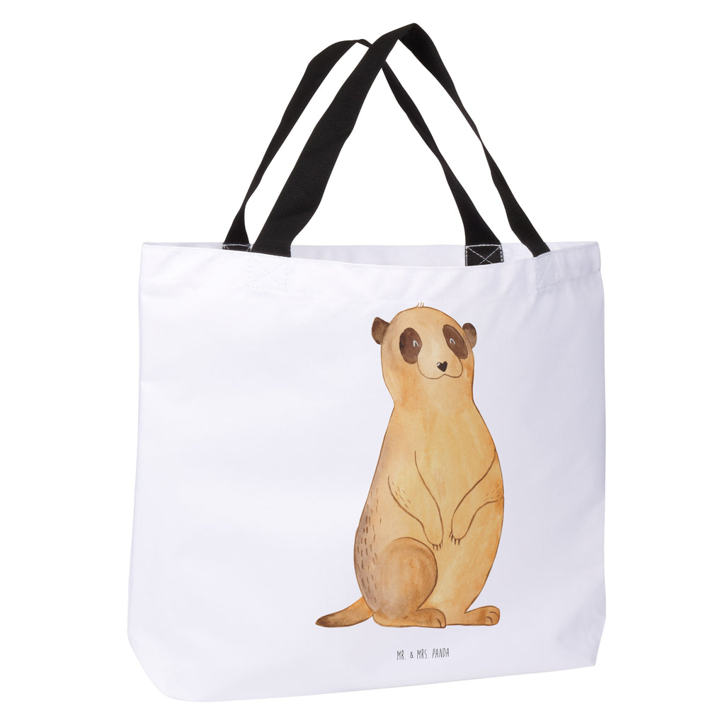 Shopper Erdmännchen Beutel, Einkaufstasche, Tasche, Strandtasche, Einkaufsbeutel, Shopper, Schultasche, Freizeittasche, Tragebeutel, Schulbeutel, Alltagstasche, Afrika, Wildtiere, Erdmännchen, Reisen, Spruch, Weltreise, Afrikareise, Roadtrip, Traveling