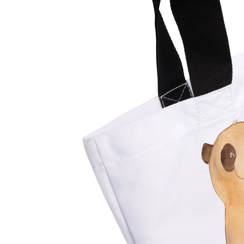 Shopper Erdmännchen Beutel, Einkaufstasche, Tasche, Strandtasche, Einkaufsbeutel, Shopper, Schultasche, Freizeittasche, Tragebeutel, Schulbeutel, Alltagstasche, Afrika, Wildtiere, Erdmännchen, Reisen, Spruch, Weltreise, Afrikareise, Roadtrip, Traveling