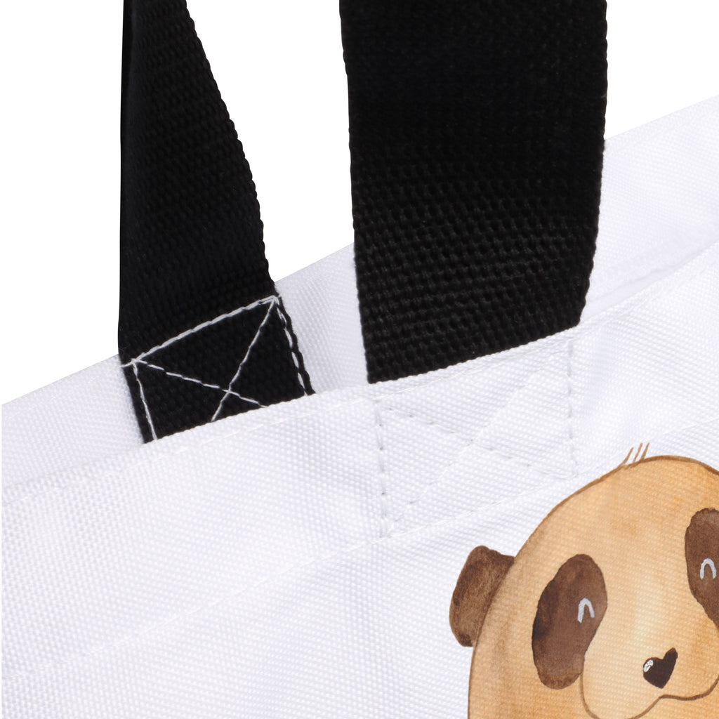 Shopper Erdmännchen Beutel, Einkaufstasche, Tasche, Strandtasche, Einkaufsbeutel, Shopper, Schultasche, Freizeittasche, Tragebeutel, Schulbeutel, Alltagstasche, Afrika, Wildtiere, Erdmännchen, Reisen, Spruch, Weltreise, Afrikareise, Roadtrip, Traveling