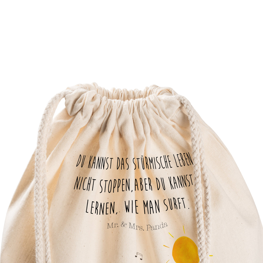 Sportbeutel Pinguin Surfer Turnbeutel, Beutel, Sporttasche, Tasche, Stoffbeutel, Pinguin, Pinguine, surfen, Surfer, Hawaii, Urlaub, Wellen, Wellen reiten, Portugal