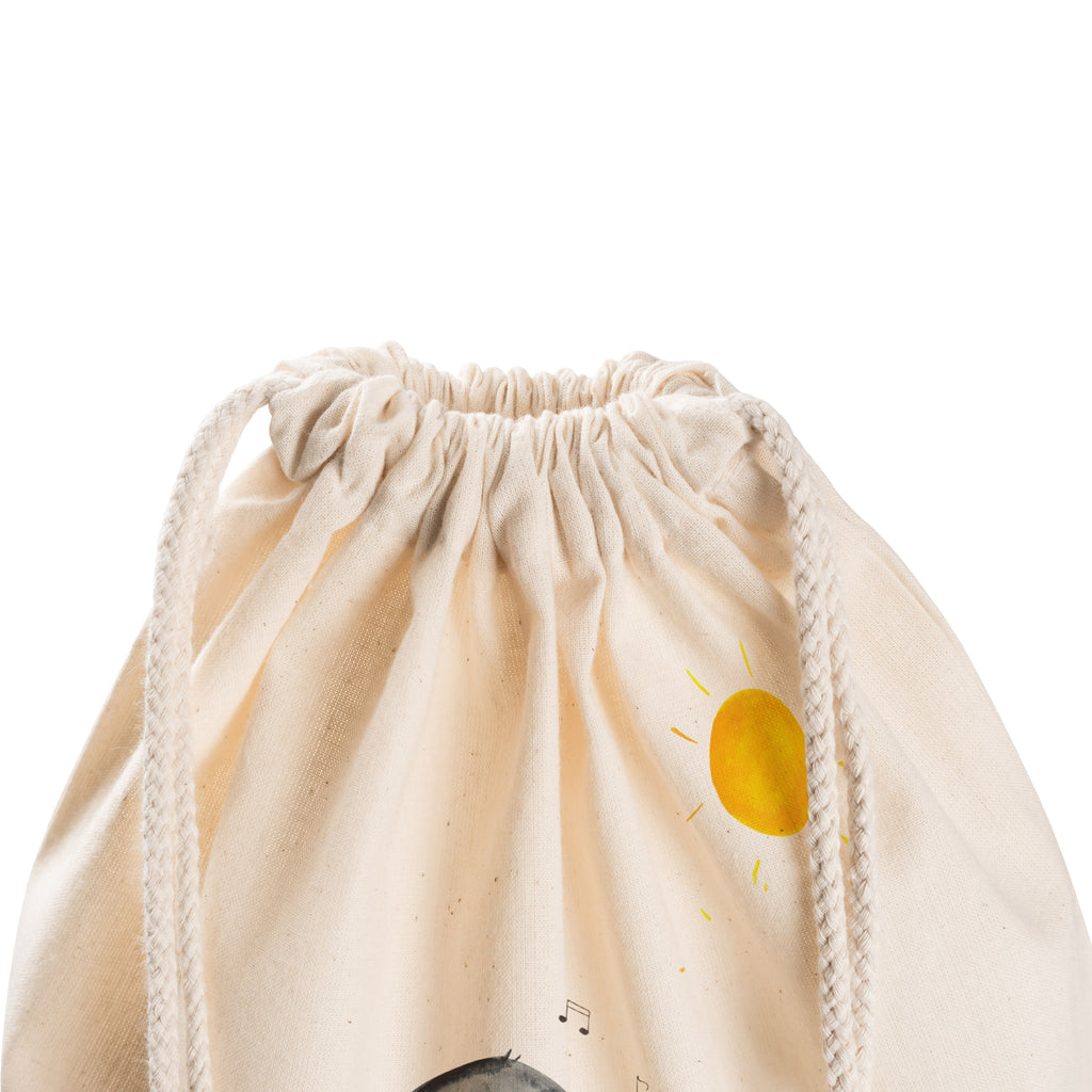 Sportbeutel Pinguin Surfer Turnbeutel, Beutel, Sporttasche, Tasche, Stoffbeutel, Pinguin, Pinguine, surfen, Surfer, Hawaii, Urlaub, Wellen, Wellen reiten, Portugal