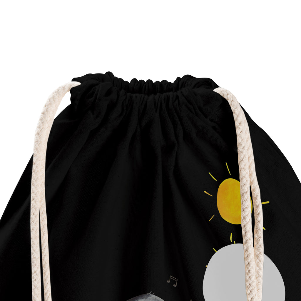 Sportbeutel Pinguin Surfer Turnbeutel, Beutel, Sporttasche, Tasche, Stoffbeutel, Pinguin, Pinguine, surfen, Surfer, Hawaii, Urlaub, Wellen, Wellen reiten, Portugal