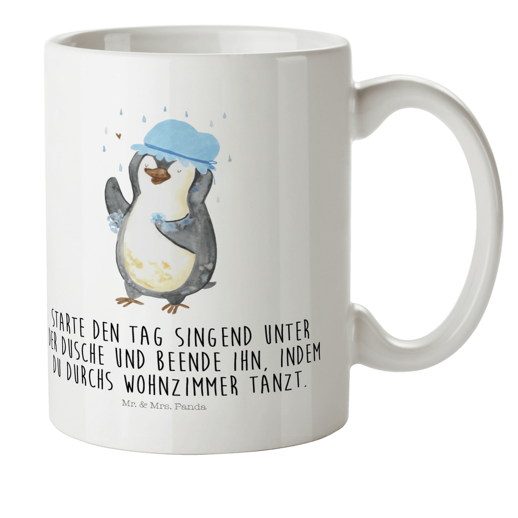 Kindertasse Pinguin duscht Kunststoff Tasse, Kindergarten, Tasse, Trinkbecher, Camping Becher, Kaffeetasse, Kunststoffbecher, Kindergartenbecher, Outdoorgeschirr, Kunststoffgeschirr, Reisebecher, Reisetasse, Kinderbecher, Pinguin, Pinguine, Dusche, duschen, Lebensmotto, Motivation, Neustart, Neuanfang, glücklich sein