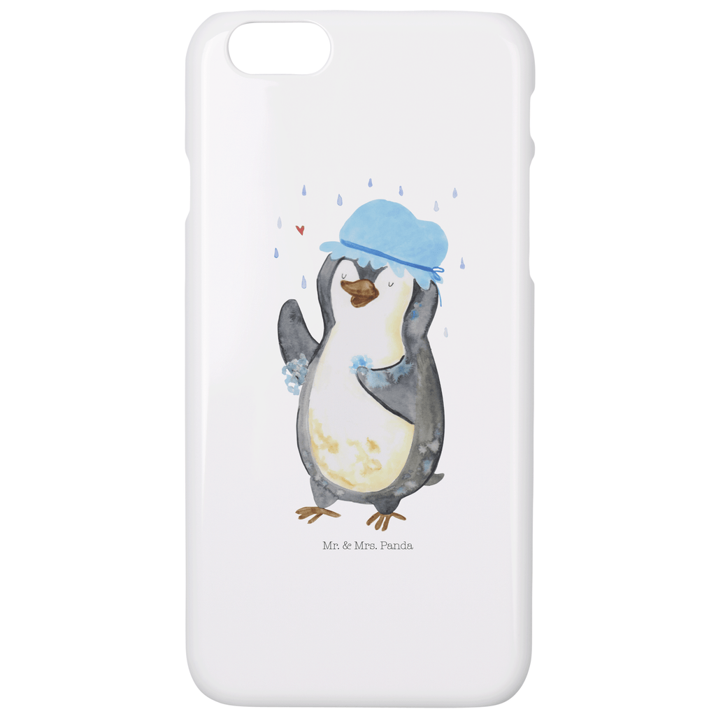 Iphone 8 Handyhülle Pinguin duscht Handyhülle, Handycover, Cover, Handy, Hülle, Iphone 8, Iphone 8S, Pinguin, Pinguine, Dusche, duschen, Lebensmotto, Motivation, Neustart, Neuanfang, glücklich sein
