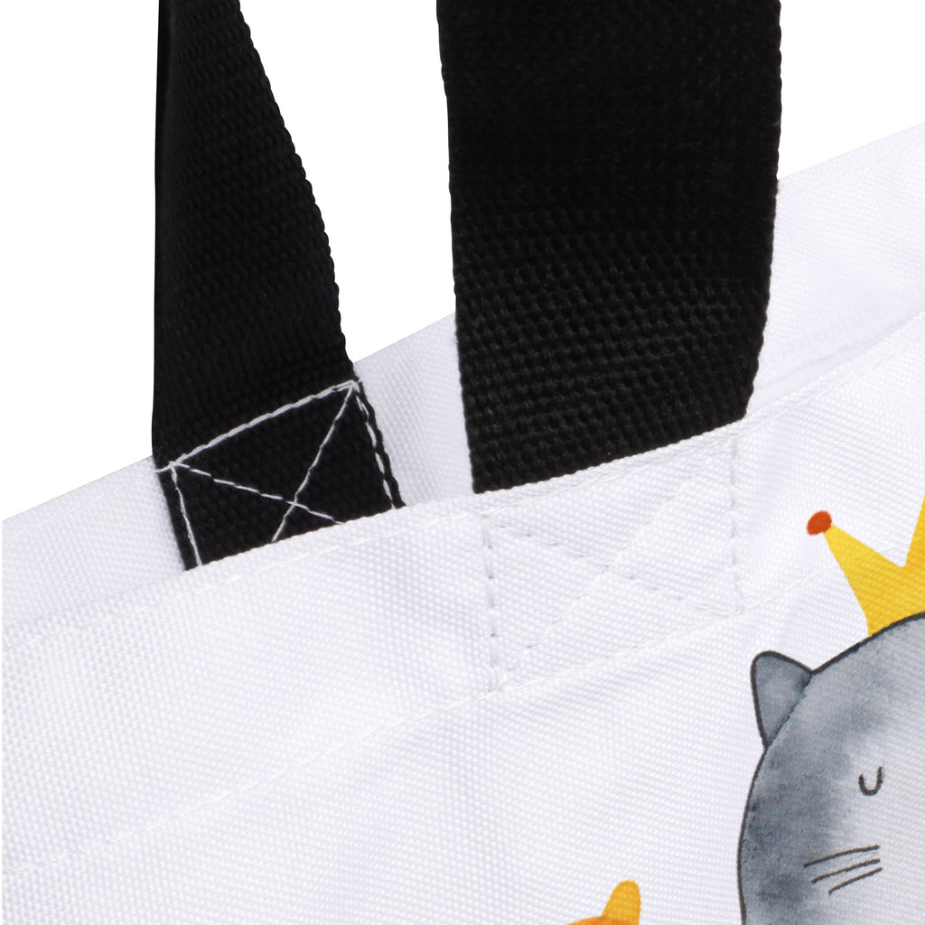 Shopper Katzen Koenig Beutel, Einkaufstasche, Tasche, Strandtasche, Einkaufsbeutel, Shopper, Schultasche, Freizeittasche, Tragebeutel, Schulbeutel, Alltagstasche, Katze, Katzenmotiv, Katzenfan, Katzendeko, Katzenfreund, Katzenliebhaber, Katzenprodukte, Katzenartikel, Katzenaccessoires, Katzensouvenirs, Katzenliebhaberprodukte, Katzenmotive, Katzen, Kater, Mietze, Cat, Cats, Katzenhalter, Katzenbesitzerin, Haustier, König, Königin, Queen, Familie, Mietzhaus, Wohnung, erste eigenen Wohnung, Umzug, Einzug