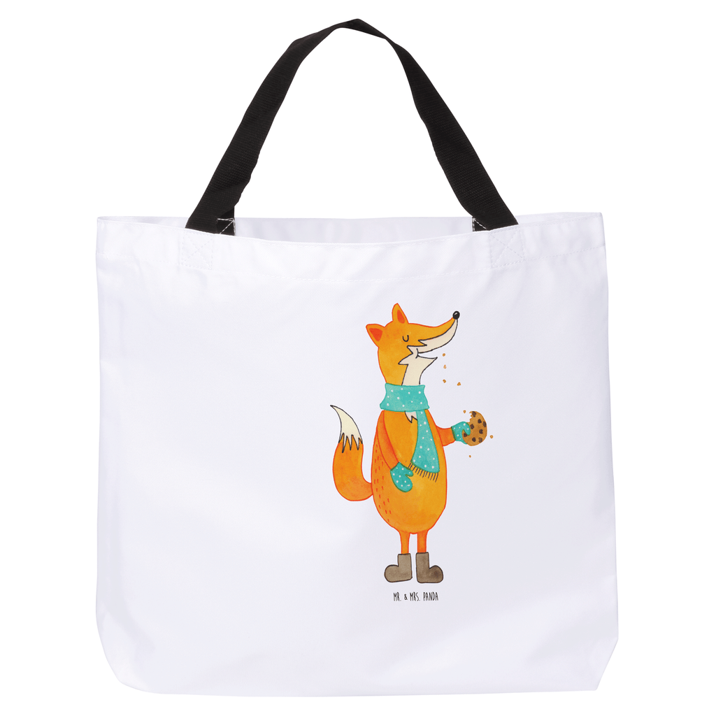 Shopper Fuchs Keks Beutel, Einkaufstasche, Tasche, Strandtasche, Einkaufsbeutel, Shopper, Schultasche, Freizeittasche, Tragebeutel, Schulbeutel, Alltagstasche, Fuchs, Füchse, Backen Spruch, Kekse, Winter, Weihnachtszeit, Plätzchen, Liebe, Küche Deko