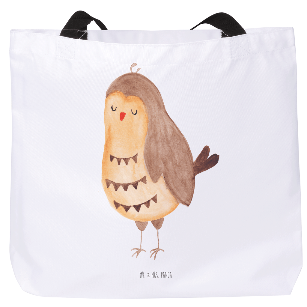 Shopper Eule Zufrieden Beutel, Einkaufstasche, Tasche, Strandtasche, Einkaufsbeutel, Shopper, Schultasche, Freizeittasche, Tragebeutel, Schulbeutel, Alltagstasche, Eule, Eule Spruch, Eule deko, Owl, Liebe Spruch, Romantisch, Wortspiel lustig, Spruch schön, Geschenk Hochzeitstag