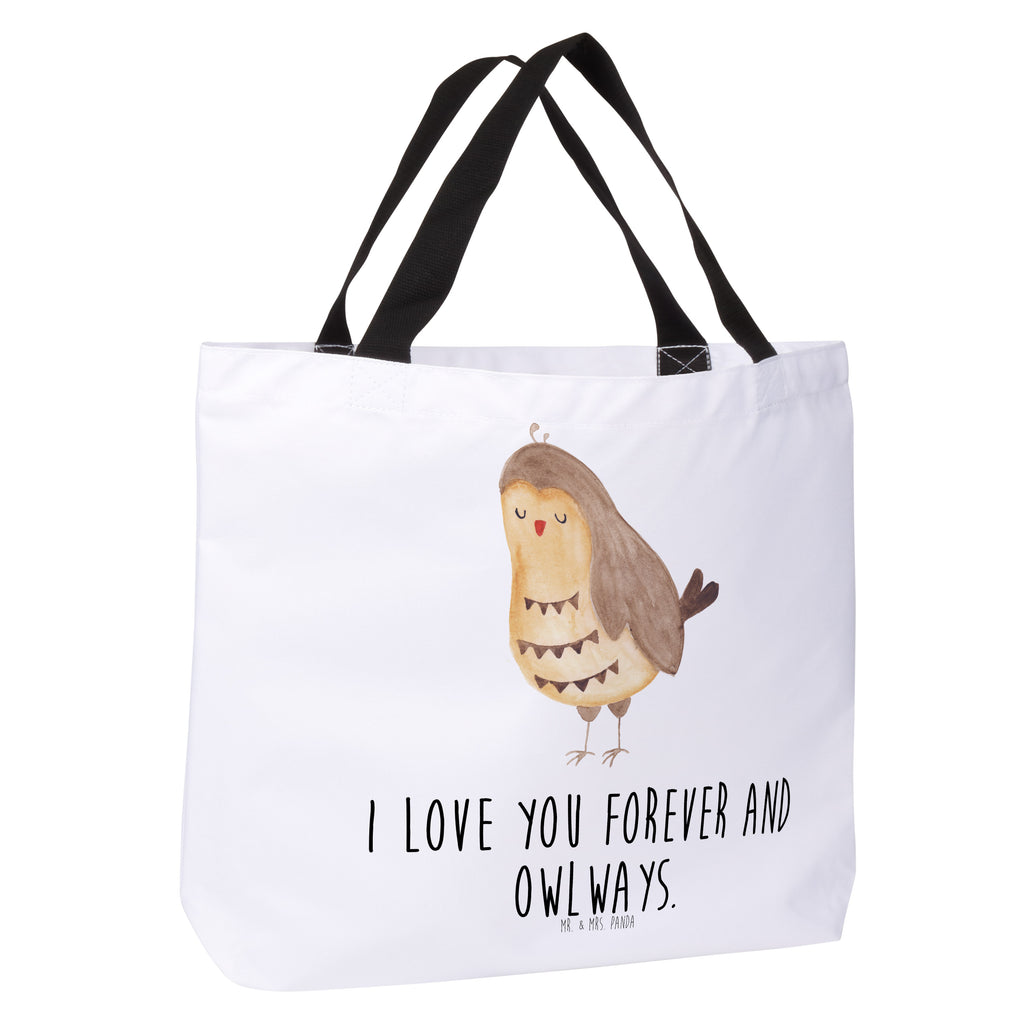 Shopper Eule Zufrieden Beutel, Einkaufstasche, Tasche, Strandtasche, Einkaufsbeutel, Shopper, Schultasche, Freizeittasche, Tragebeutel, Schulbeutel, Alltagstasche, Eule, Eule Spruch, Eule deko, Owl, Liebe Spruch, Romantisch, Wortspiel lustig, Spruch schön, Geschenk Hochzeitstag