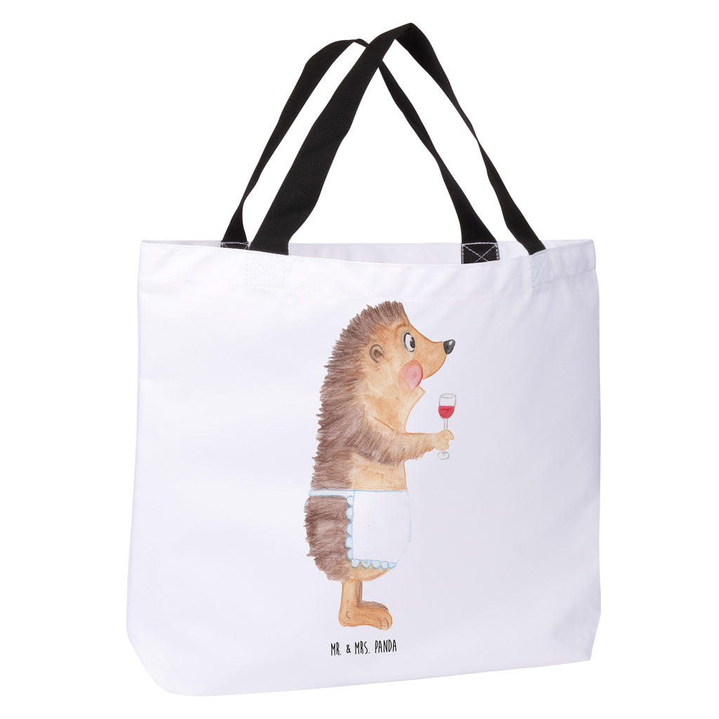 Shopper Igel mit Wein Beutel, Einkaufstasche, Tasche, Strandtasche, Einkaufsbeutel, Shopper, Schultasche, Freizeittasche, Tragebeutel, Schulbeutel, Alltagstasche, Tiermotive, Gute Laune, lustige Sprüche, Tiere, Wein Spruch, Igel, Geschenk Weintrinker, Geschenk Weinliebhaber, Wein Deko, Weinglas, Rotwein, Weißwein, Wein trinken