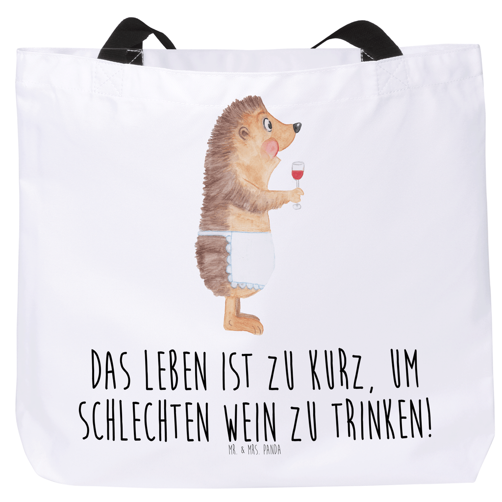 Shopper Igel mit Wein Beutel, Einkaufstasche, Tasche, Strandtasche, Einkaufsbeutel, Shopper, Schultasche, Freizeittasche, Tragebeutel, Schulbeutel, Alltagstasche, Tiermotive, Gute Laune, lustige Sprüche, Tiere, Wein Spruch, Igel, Geschenk Weintrinker, Geschenk Weinliebhaber, Wein Deko, Weinglas, Rotwein, Weißwein, Wein trinken