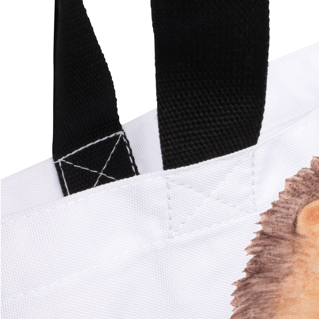 Shopper Igel mit Kuchenstück Beutel, Einkaufstasche, Tasche, Strandtasche, Einkaufsbeutel, Shopper, Schultasche, Freizeittasche, Tragebeutel, Schulbeutel, Alltagstasche, Tiermotive, Gute Laune, lustige Sprüche, Tiere, Igel, Essen Spruch, Kuchen, Backen Geschenk, Kuchen backen, Einladung Party, Geburtstagskuchen, Torte