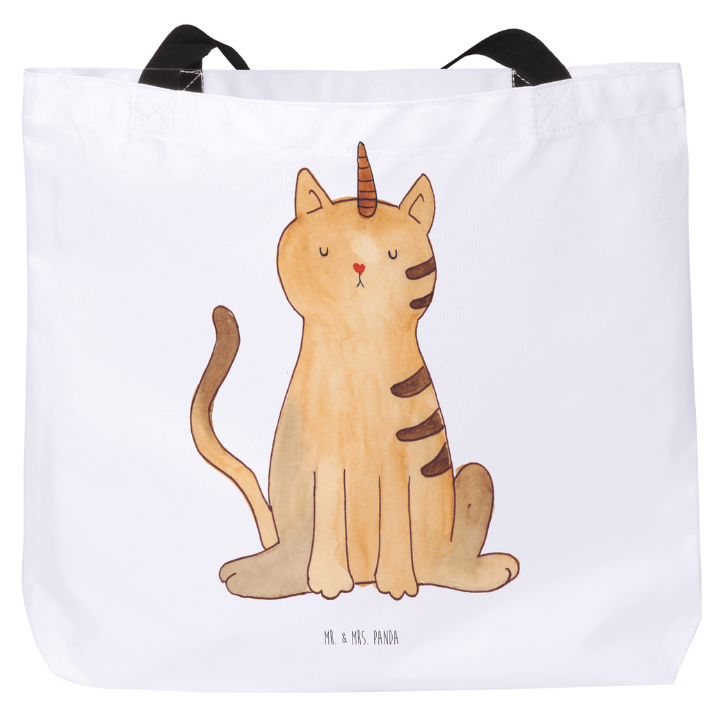 Shopper Einhorn Katze Beutel, Einkaufstasche, Tasche, Strandtasche, Einkaufsbeutel, Shopper, Schultasche, Freizeittasche, Tragebeutel, Schulbeutel, Alltagstasche, Einhorn, Einhörner, Einhorn Deko, Pegasus, Unicorn, Katzer, Mieze, Regenbogen, Glitzer, Einhornpower, Erwachsenwerden, Katze, Katzenhorn, Einhornkatze, Kittyhorn