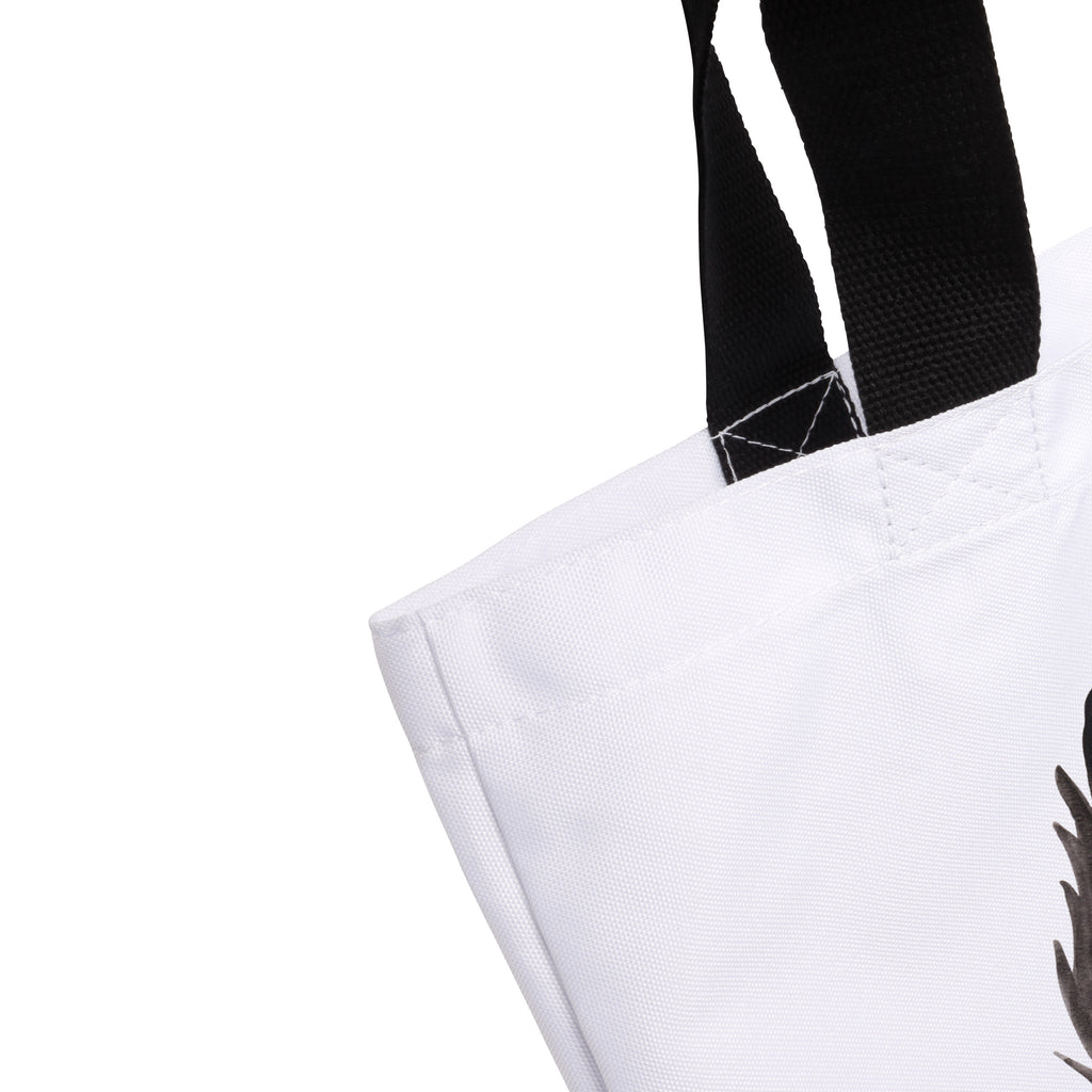 Shopper Stinktier Blumenmaedchen Beutel, Einkaufstasche, Tasche, Strandtasche, Einkaufsbeutel, Shopper, Schultasche, Freizeittasche, Tragebeutel, Schulbeutel, Alltagstasche, Stinktier, Skunk, Wildtier, Raubtier, Stinker, Stinki, Yoga, Namaste, Lebe, Liebe, Lache