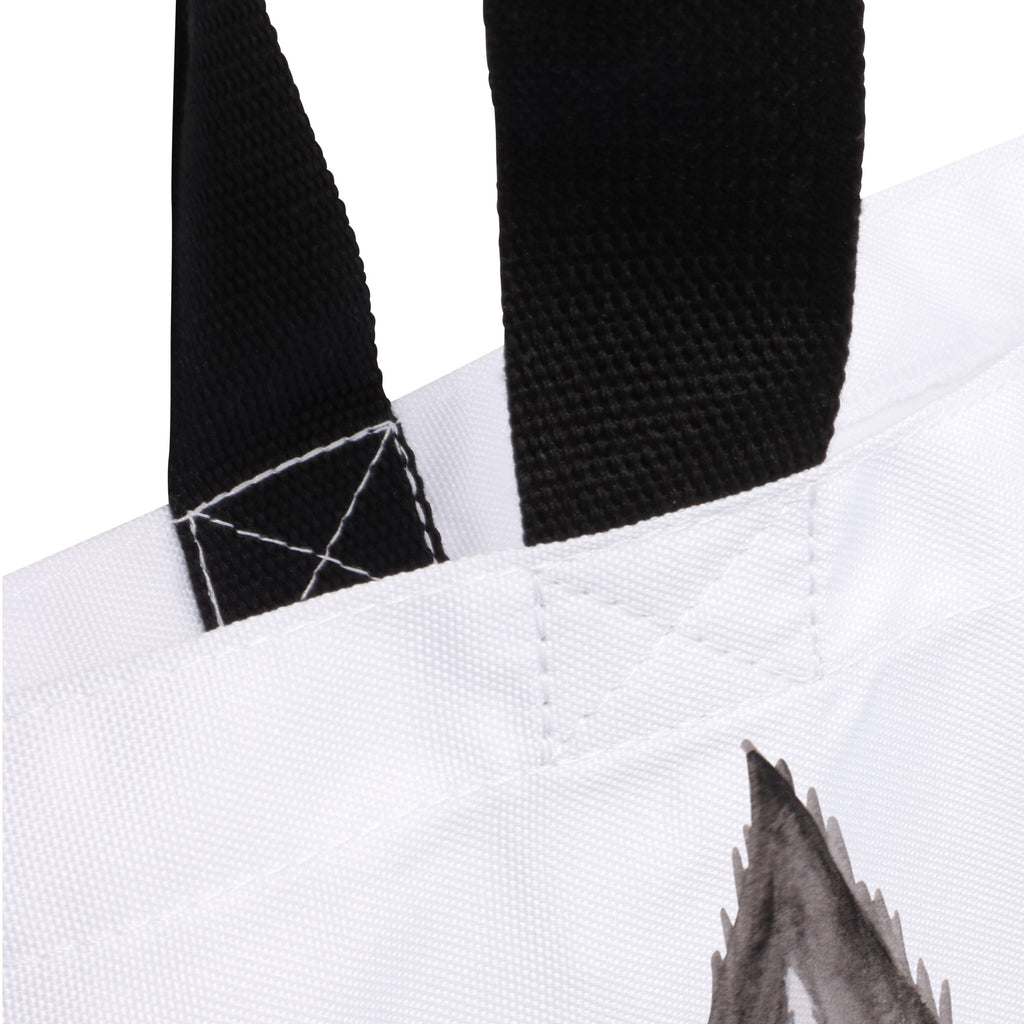 Shopper Stinktier Angriff Beutel, Einkaufstasche, Tasche, Strandtasche, Einkaufsbeutel, Shopper, Schultasche, Freizeittasche, Tragebeutel, Schulbeutel, Alltagstasche, Stinktier, Skunk, Wildtier, Raubtier, Stinker, Stinki, wütend, Drohung