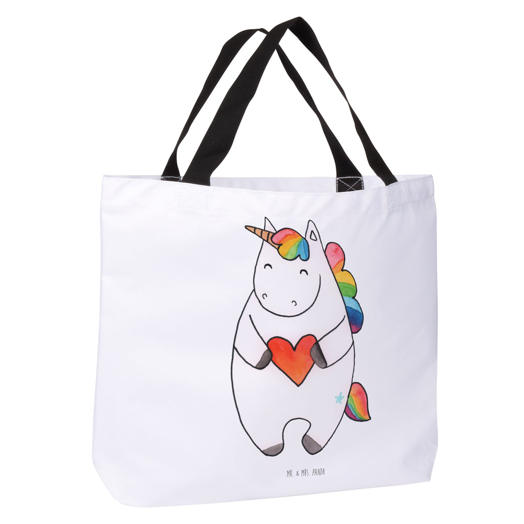 Shopper Einhorn Herz Beutel, Einkaufstasche, Tasche, Strandtasche, Einkaufsbeutel, Shopper, Schultasche, Freizeittasche, Tragebeutel, Schulbeutel, Alltagstasche, Einhorn, Einhörner, Einhorn Deko, Pegasus, Unicorn, Herz, schlimm, böse, witzig, lustig, Freundin, anders, bunt