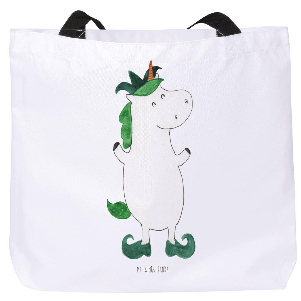 Shopper Einhorn Joker Beutel, Einkaufstasche, Tasche, Strandtasche, Einkaufsbeutel, Shopper, Schultasche, Freizeittasche, Tragebeutel, Schulbeutel, Alltagstasche, Einhorn, Einhörner, Einhorn Deko, Pegasus, Unicorn, Hofnarr, Kasper, Gaukler, Mittelalter