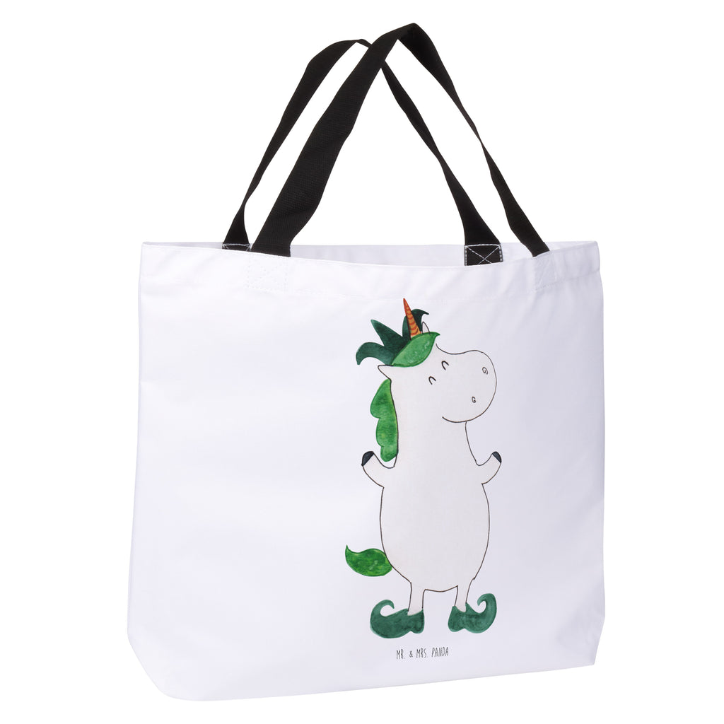 Shopper Einhorn Joker Beutel, Einkaufstasche, Tasche, Strandtasche, Einkaufsbeutel, Shopper, Schultasche, Freizeittasche, Tragebeutel, Schulbeutel, Alltagstasche, Einhorn, Einhörner, Einhorn Deko, Pegasus, Unicorn, Hofnarr, Kasper, Gaukler, Mittelalter
