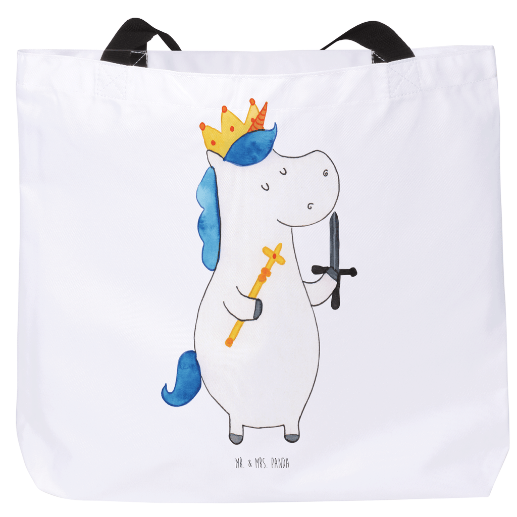 Shopper Einhorn König mit Schwert Beutel, Einkaufstasche, Tasche, Strandtasche, Einkaufsbeutel, Shopper, Schultasche, Freizeittasche, Tragebeutel, Schulbeutel, Alltagstasche, Einhorn, Einhörner, Einhorn Deko, Pegasus, Unicorn, König, Ritter, Mittelalter