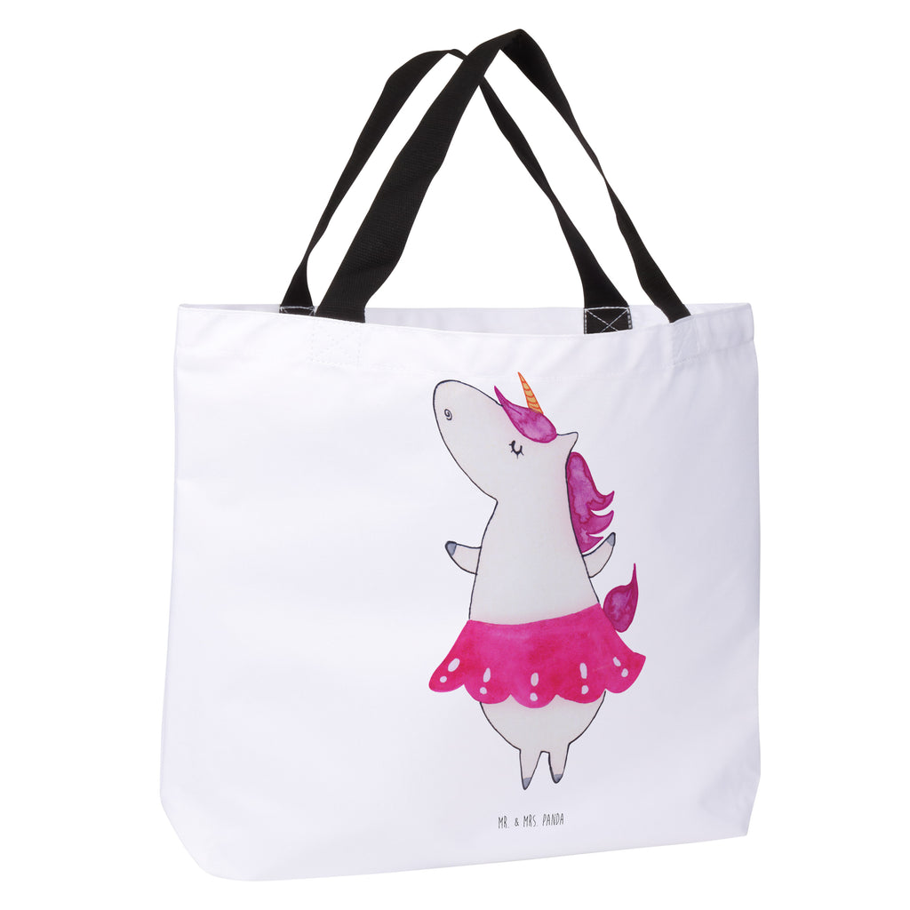 Shopper Einhorn Ballerina Beutel, Einkaufstasche, Tasche, Strandtasche, Einkaufsbeutel, Shopper, Schultasche, Freizeittasche, Tragebeutel, Schulbeutel, Alltagstasche, Einhorn, Einhörner, Einhorn Deko, Pegasus, Unicorn, Tanzen, Ballerina, Party, Wohnung, Spaß, Feiern, Geburtstag, Tänzerin, Lebenslust, Lebensfreude